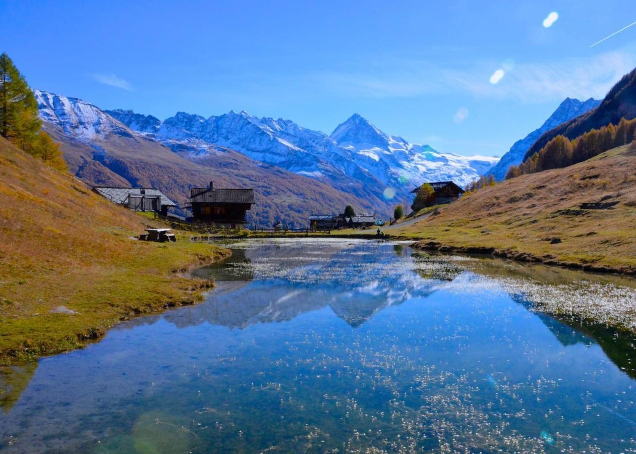 Apartmán Idyllic Chalet In Evolene, With View On The Dent Blanche And The Mountains Exteriér fotografie