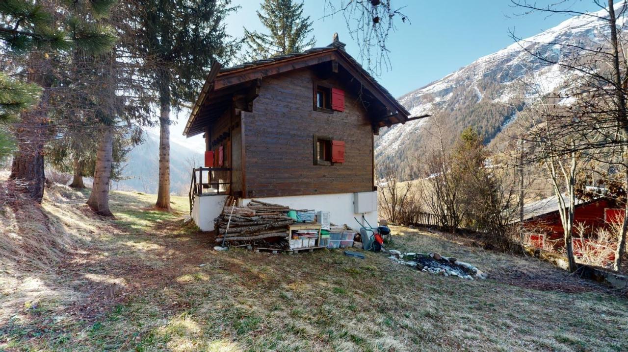 Apartmán Idyllic Chalet In Evolene, With View On The Dent Blanche And The Mountains Exteriér fotografie