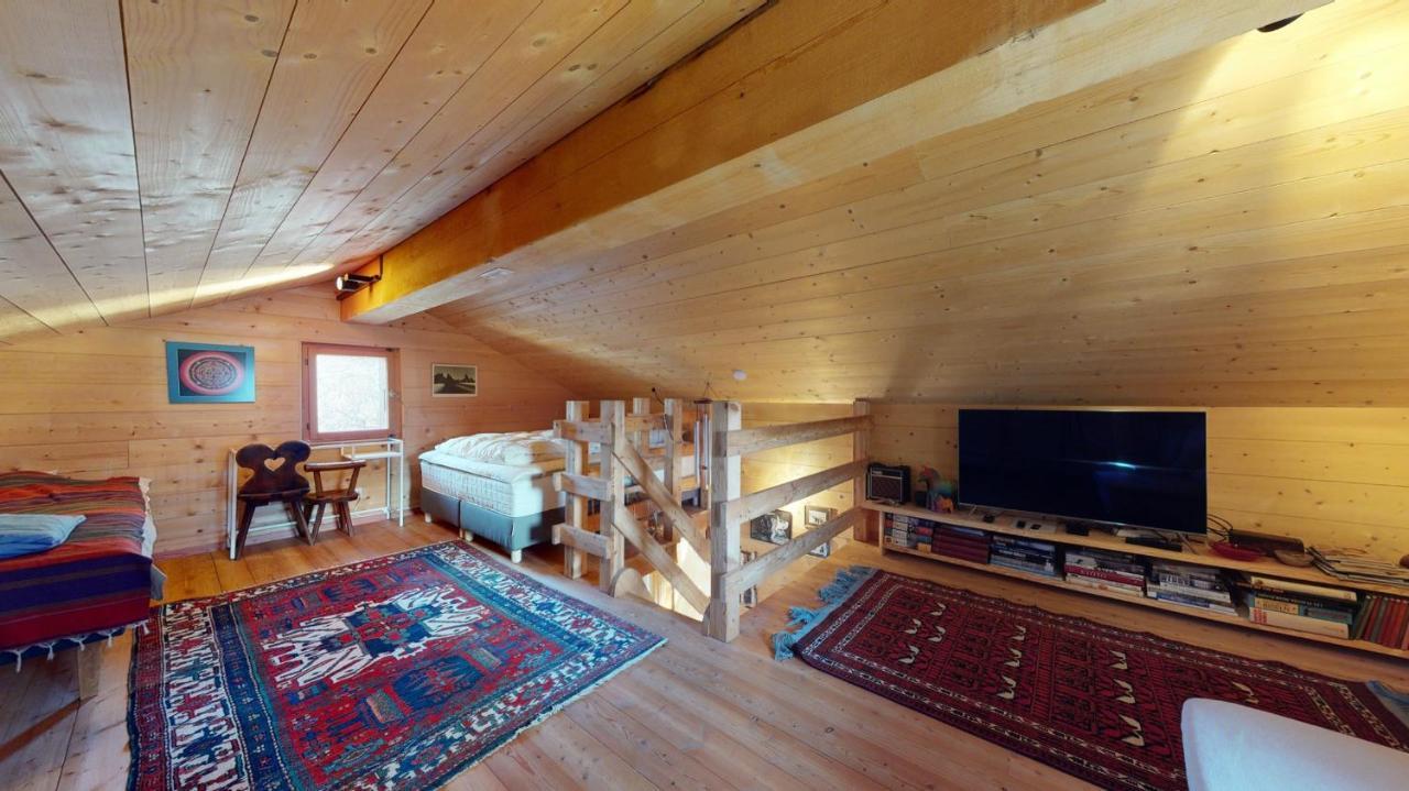 Apartmán Idyllic Chalet In Evolene, With View On The Dent Blanche And The Mountains Exteriér fotografie