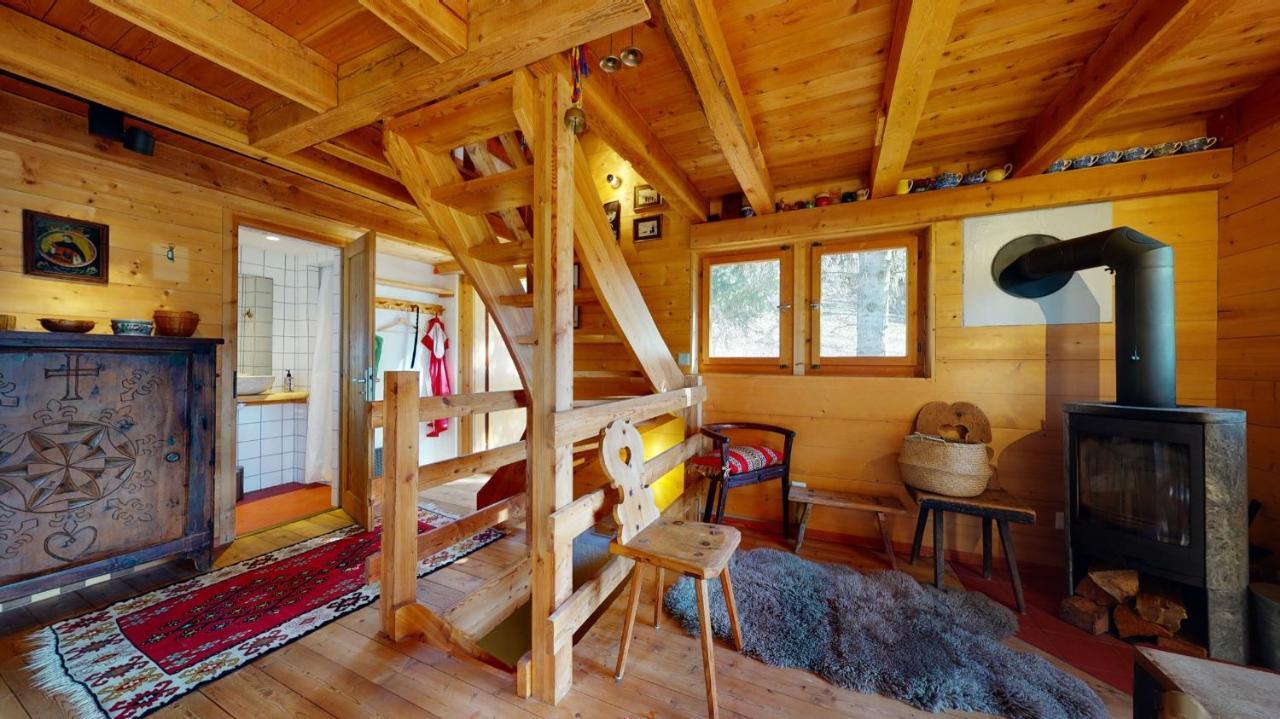 Apartmán Idyllic Chalet In Evolene, With View On The Dent Blanche And The Mountains Exteriér fotografie