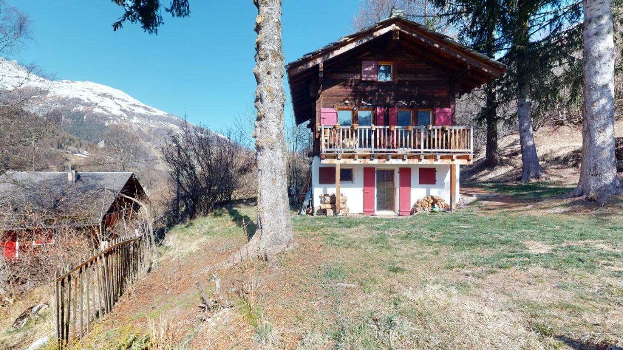 Apartmán Idyllic Chalet In Evolene, With View On The Dent Blanche And The Mountains Exteriér fotografie